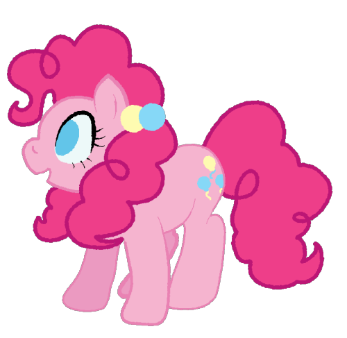 aeon-arts:I liked this Pinkie Pie enough so I put her by herself!