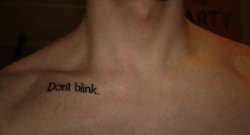 inchesndfalling:  seppppy:  kingsized:  Don’t blink. Just like