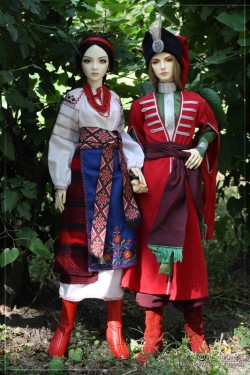 blktauna:  ira-scargeear:  I made a set of Ukrainian costumes