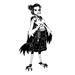 ramheadedgirl:A somewhat reserved   🐦  harpy  🐦  