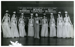 Vintage 40’s-era photo features Sherry Britton (centre)