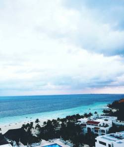 View from my Penthouse. The color of the ocean still blows my