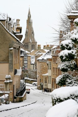 dustjacketattic:  Winter in Stamford, Lincolnshire | by Zbigniew