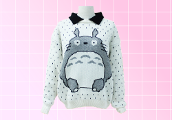 toy-angel:totoro sweater | free shipping | use mermaid for a