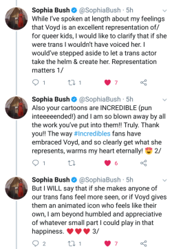 yamino:  Sophia Bush (the voice of Voyd) saw my Voyd comics!!