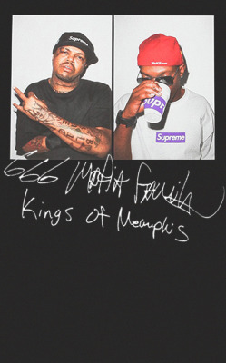 eklig:  Remastered the Supreme x Three Six Mafia print to a mobile