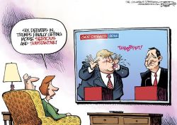 cartoonpolitics:  ‘Donald Trump and Political Jokes’ .. (read