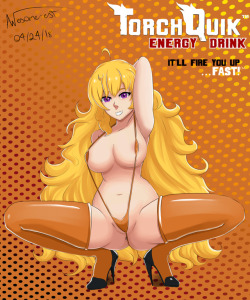 awesome-est-art: Yang: Torch Quik Ad   NOW ON SALE! TORCH QUIK