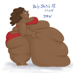 poundforpoundcake: Daily Sketch 18 More tablet practice and still