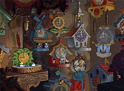 gameraboy:  I made GIFs of all the cuckoo clocks in Pinocchio.
