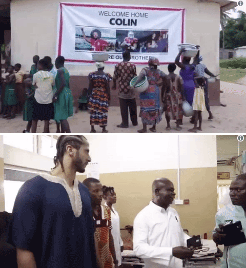 the-movemnt:  Colin Kaepernick searches for “independence” in ancestral trip to Ghana follow @the-movemnt   Real dude