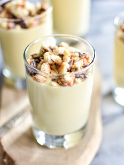 bakeddd:  zabaglione with amaretti crumble click here for recipe