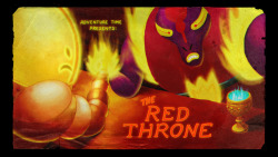 The Red Throne - title card designed by Seo Kim painted by Nick