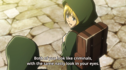 egdirp:  I LOVE HOW EREN DOESNT EVEN CARE THAT HE WAS BASICALLY