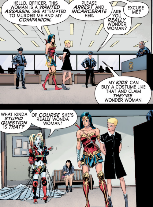 nudityandnerdery:  why-i-love-comics:  Wonder Woman: Agent of