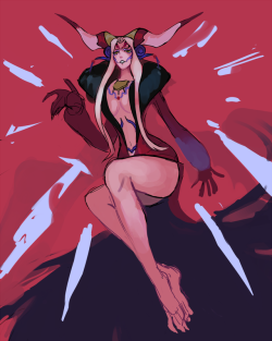 elf-lock:  old & unfinished but like… my 3rd eye is open,