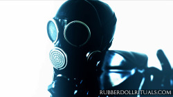 headcased:Our most recent film “Girl in a Gasmask” on www.rubberdollrituals.com produced