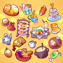 doodlingleluke:I have a minor obsession with miniature food and