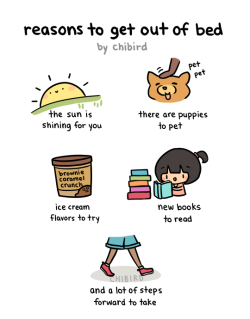 chibird:  Just a few reasons to start the day! :D 