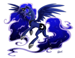 lunarphoenix:Princess of the Moon by MingRaine<3