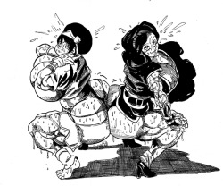 garisondunn-nsfw:Toph and Katara Comission