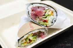 cookingchannel:  It’s called a “Sushirrito” — sushi the