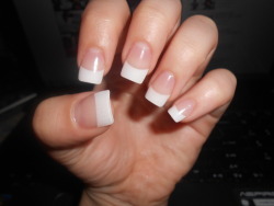 becomefemale:  Your nails look great honey, keep it up.  I wish!