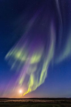 abiesque:  Placing the Moon (Iceland) by greenzowie