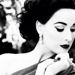 The incredibly beautiful Dita Von Tease. How does she always