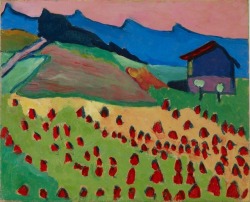 thunderstruck9:  Gabriele Münter (German, 1877-1962), Landschaft