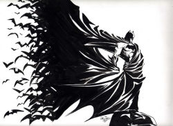 xombiedirge:  Batman by Scott Dalrymple