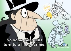 alicechrosnyart:My favorite version of The Penguin is the kind