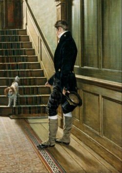 The Staircase of the London Residence of the Painter (detail)