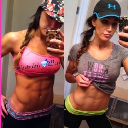 fitgymbabe:  Instagram: shevahnmarie Great Pic! - Check out more