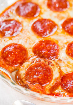 nom-food:  Easy pizza dip