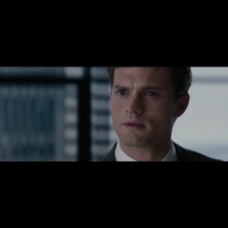 fiftyshadesofgreyseattle:  Christian Grey looking at clumsy Ana