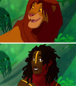 all-i-want-is-everythin-g:  disney animal characters as humans