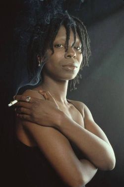 blackhistoryalbum:Whoopi Goldberg is the first and only African-American