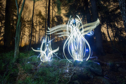 itscolossal: In-Camera Light Paintings by Hannu Huhtamo Sprout