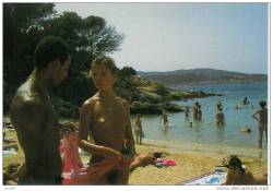 ayearofdeepcreek:  On the main nude beach on the Ile du Levant,