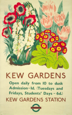 thinkyrsuper:  kew gardens - betty swanwick (1937) 