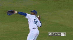 ladodgers:  “How To Save A Game” by Yasiel Puig. 