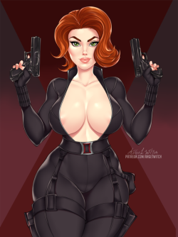 ange1witch:  Black Widow and her ultimate weapons!Hey! Patreon