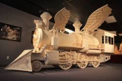 steampunktendencies:  “PLANE LOCO” -   Steampunk flying locomotive