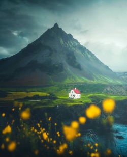 interior-design-home: Cottage in Adeta, Iceland.  photo by Merve