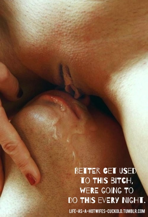 ineedahotwifenow:  life-as-a-hotwifes-cuckold:  Please follow us @ life-as-a-hotwifes-cuckold.tumblr.com  for more hotwife/cuckold images. If it makes you hot, pass us along by re-blogging.  I hope to experience this soon… I just need to find the right