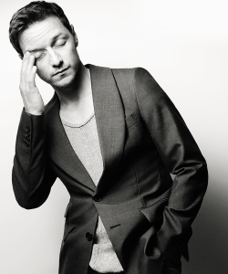 mcavoyclub:  James McAvoy photographed by Matt Irwin for OUT