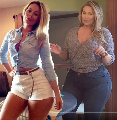 hewholusts:  thefatterthebetter:  Olivia Jensen amazing weight gain  Baby girl got super thick! 