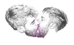 boyswholovesboys:  Love Bearded Art. 