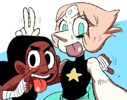 ballad-of-gilgalad:  Quick color job on that Pearl x Connie pic